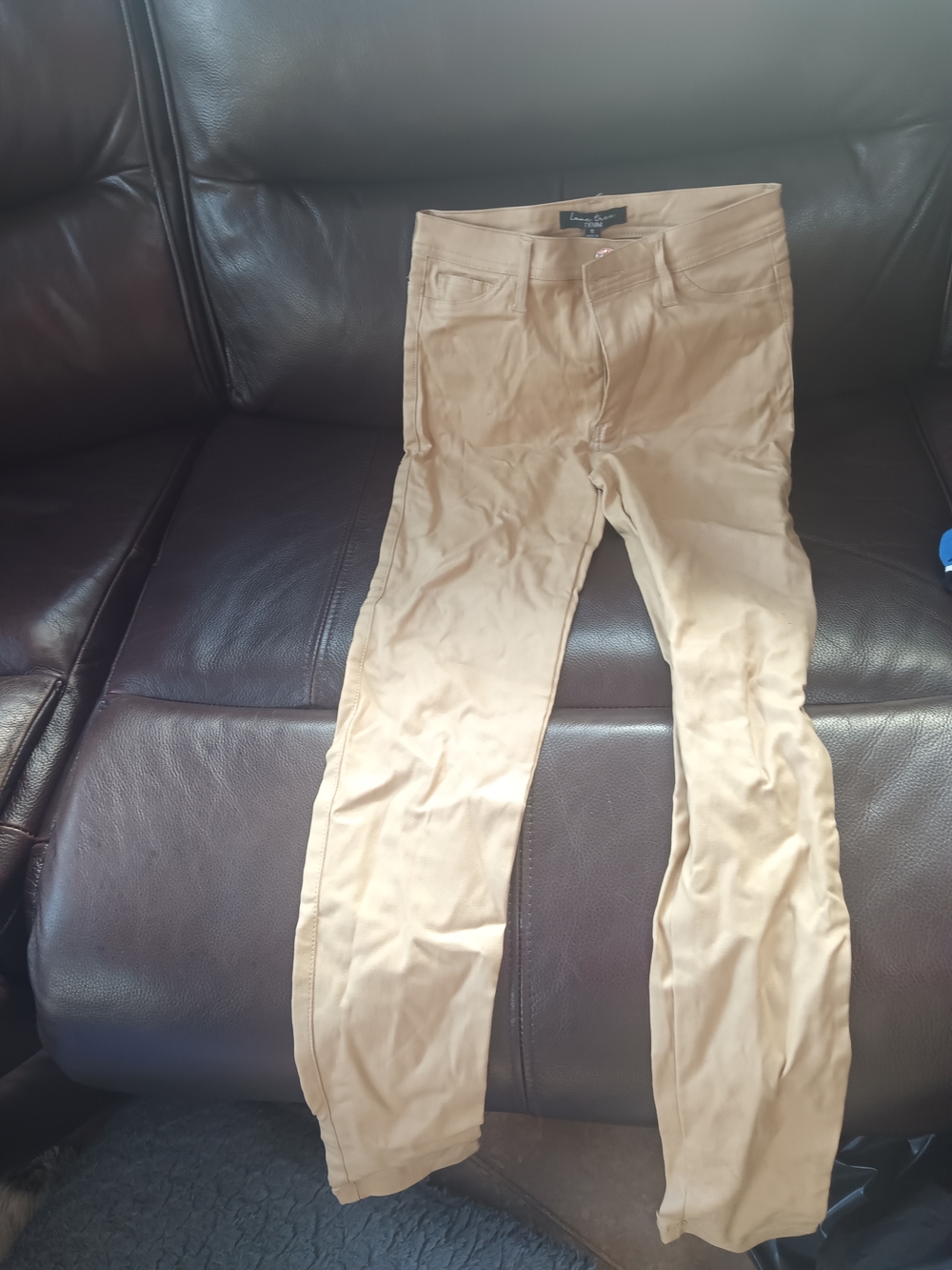 Love Tree Light Tan Slim Pants